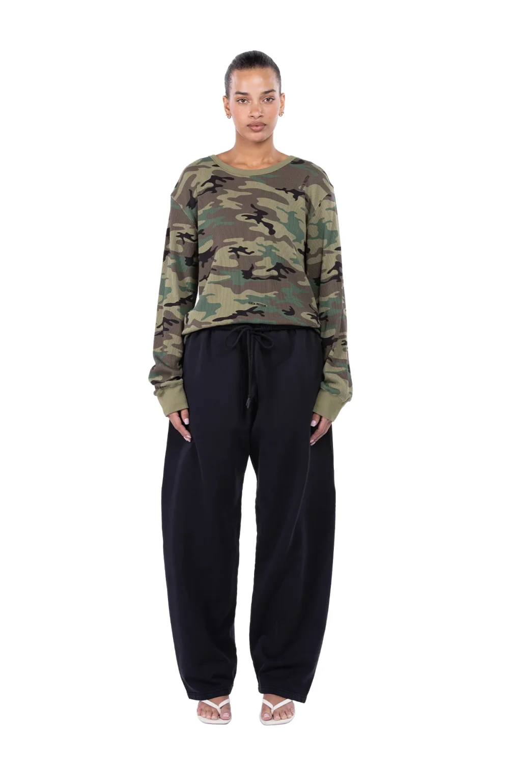 Jungle Camo Waffle shirt - 5