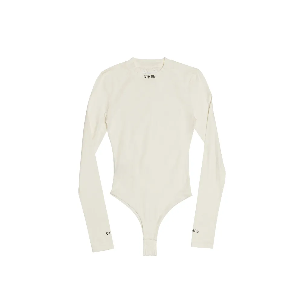White стиль Bodysuit