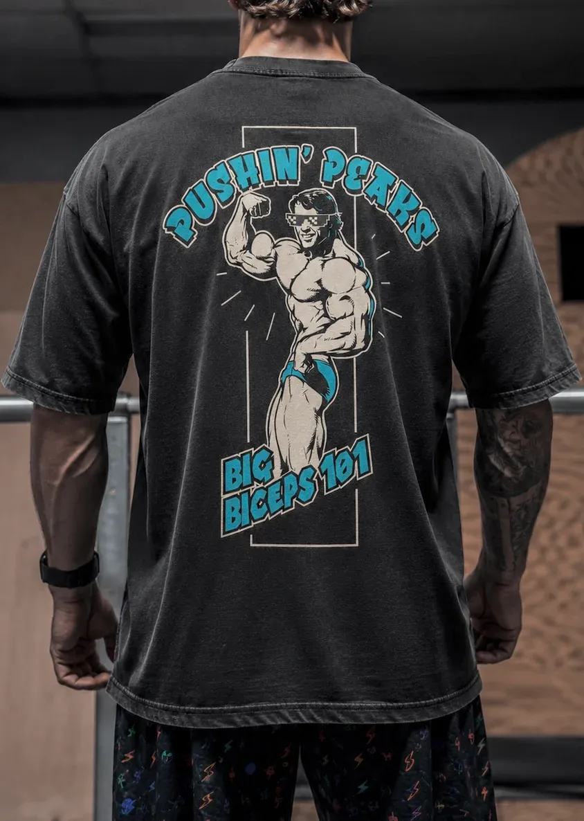 PUSHIN' PEAKS OVERSIZED TEE