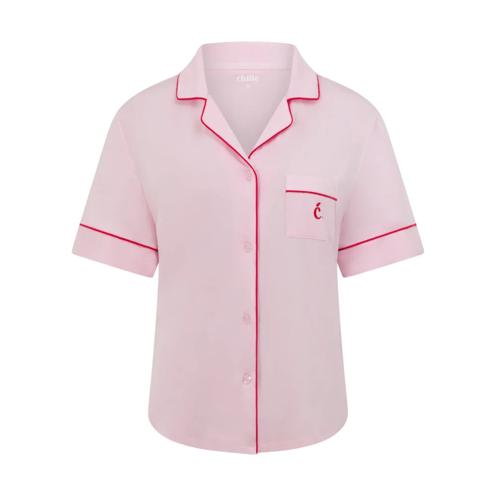 Halcyon Top - Pink Cherry