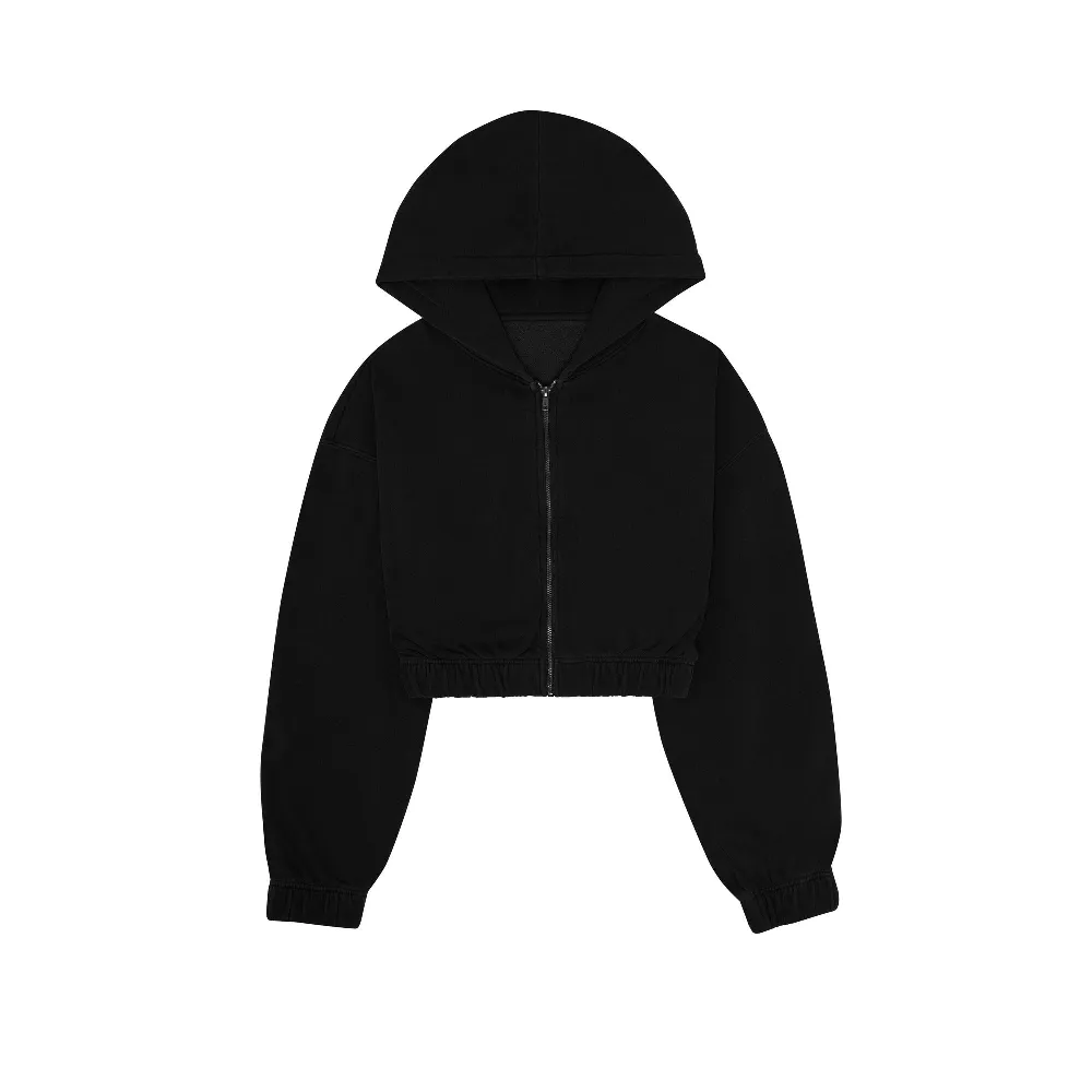 WOMENS ZIP CROP JACKET