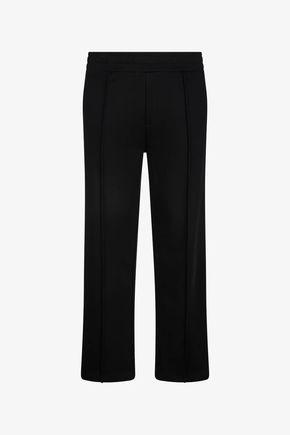 Black Pintuck Trousers