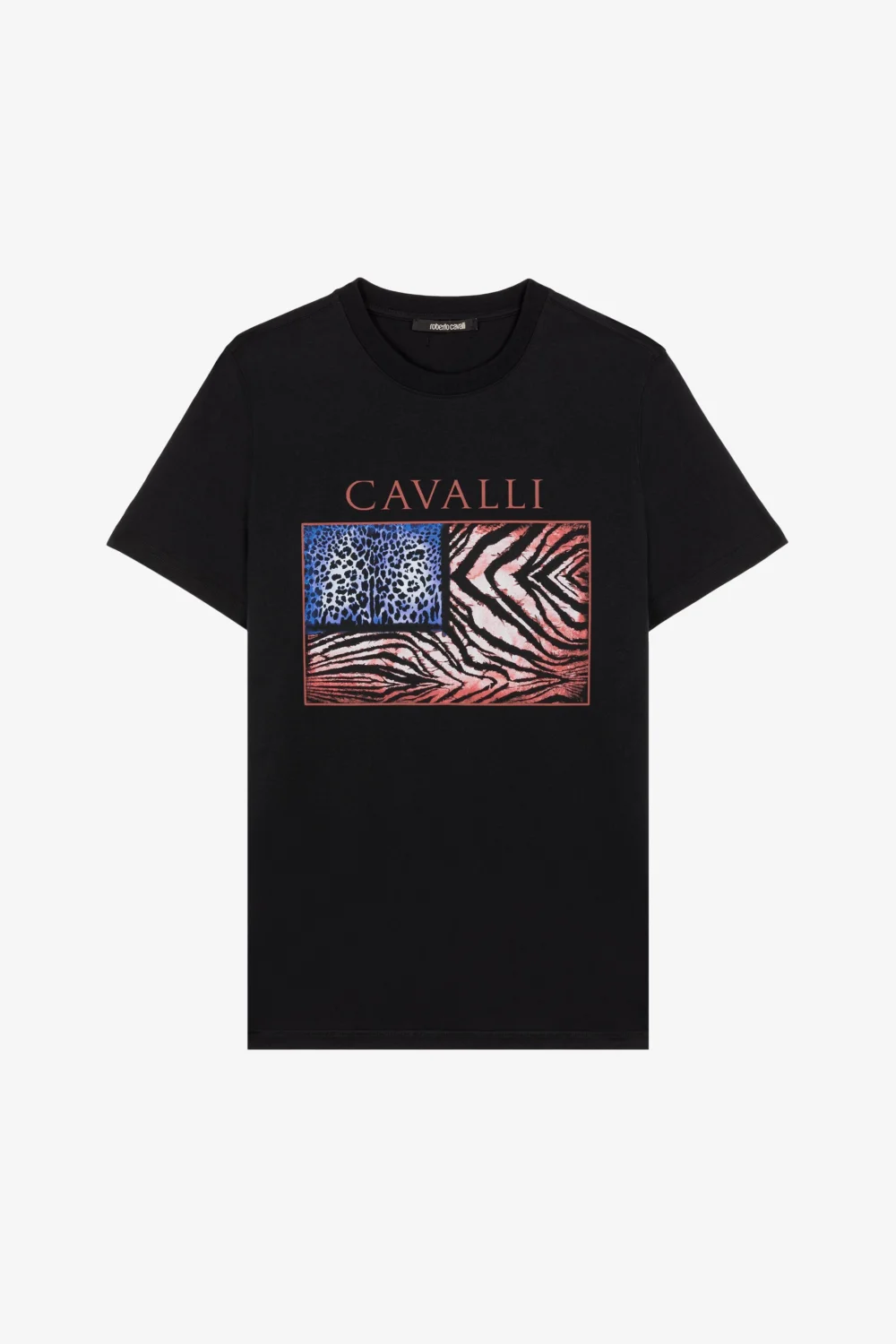 Animalier Patchwork-Print T-Shirt