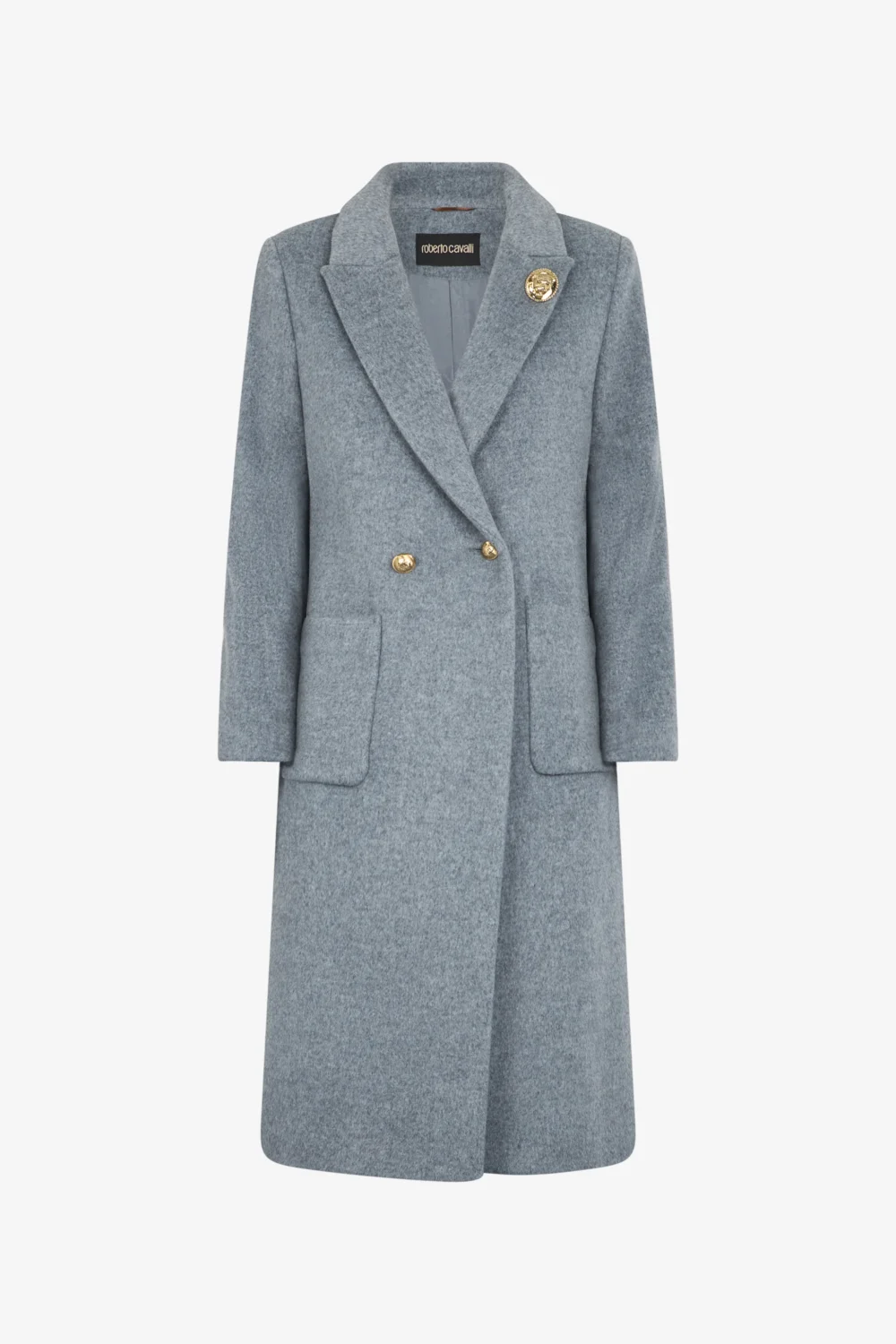 Gray Wool Cashmere Coat