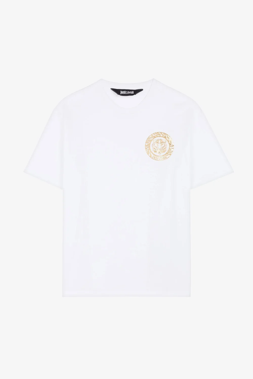 Just Cavalli Logo-Print Cotton T-Shirt