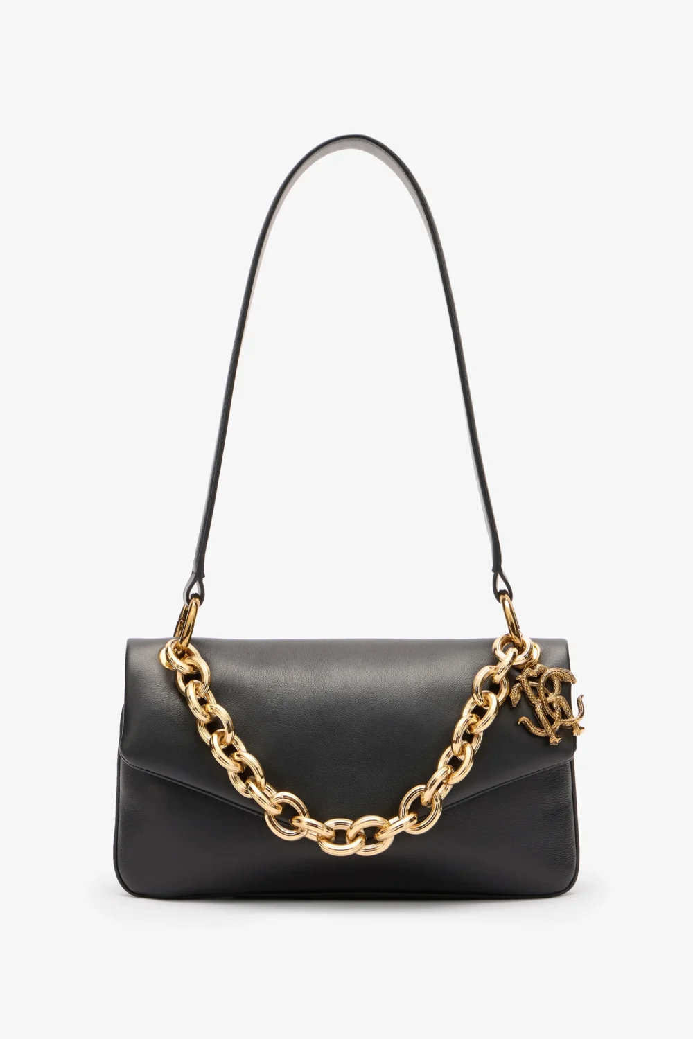 Shoulder Bag With Chain And Charm
