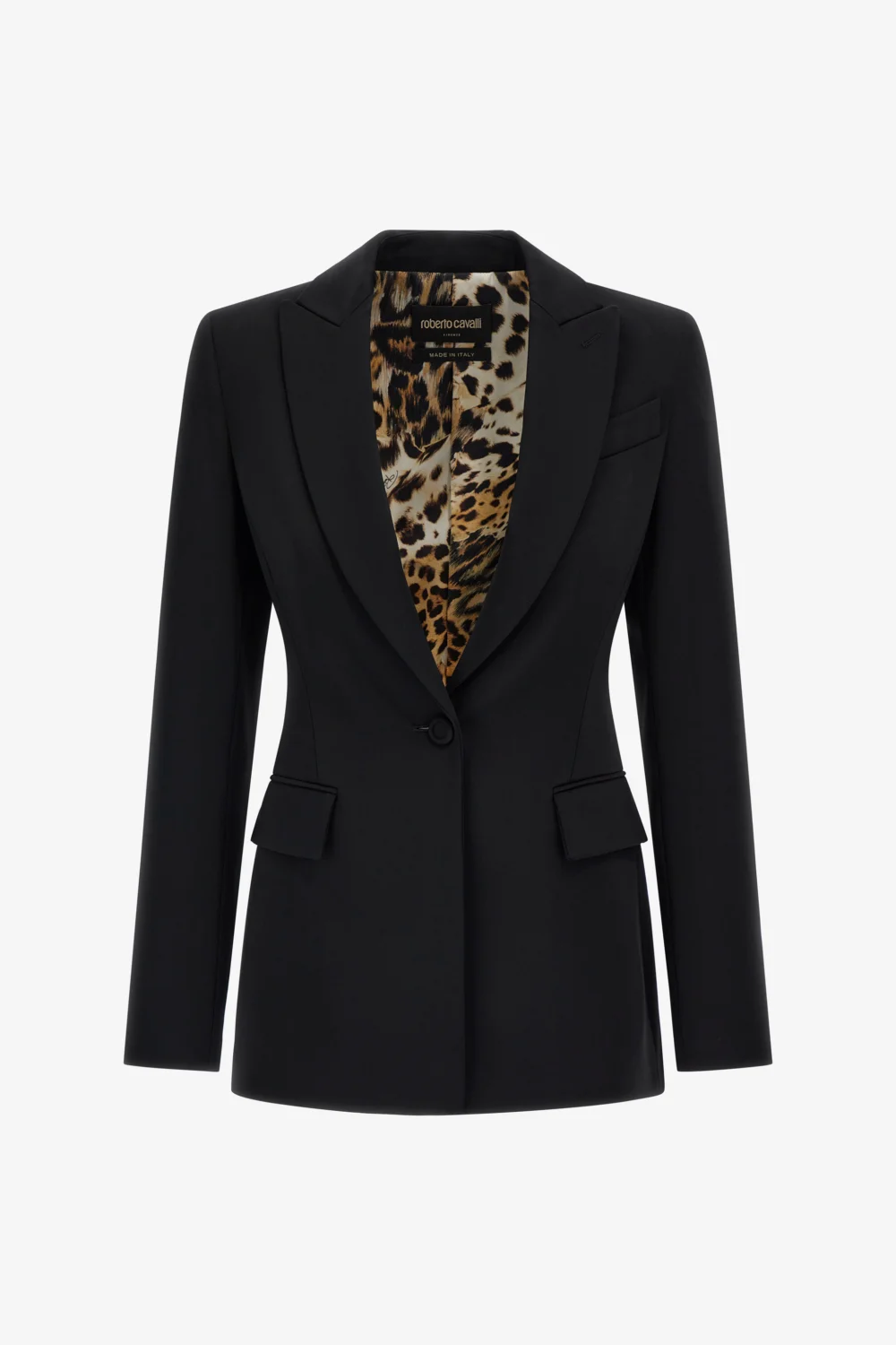 One button blazer