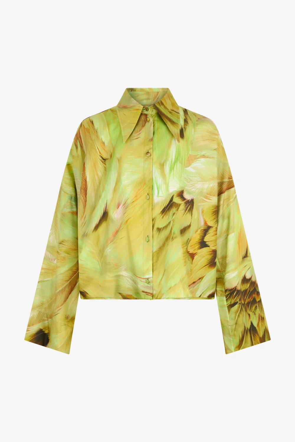 Plumage print shirt
