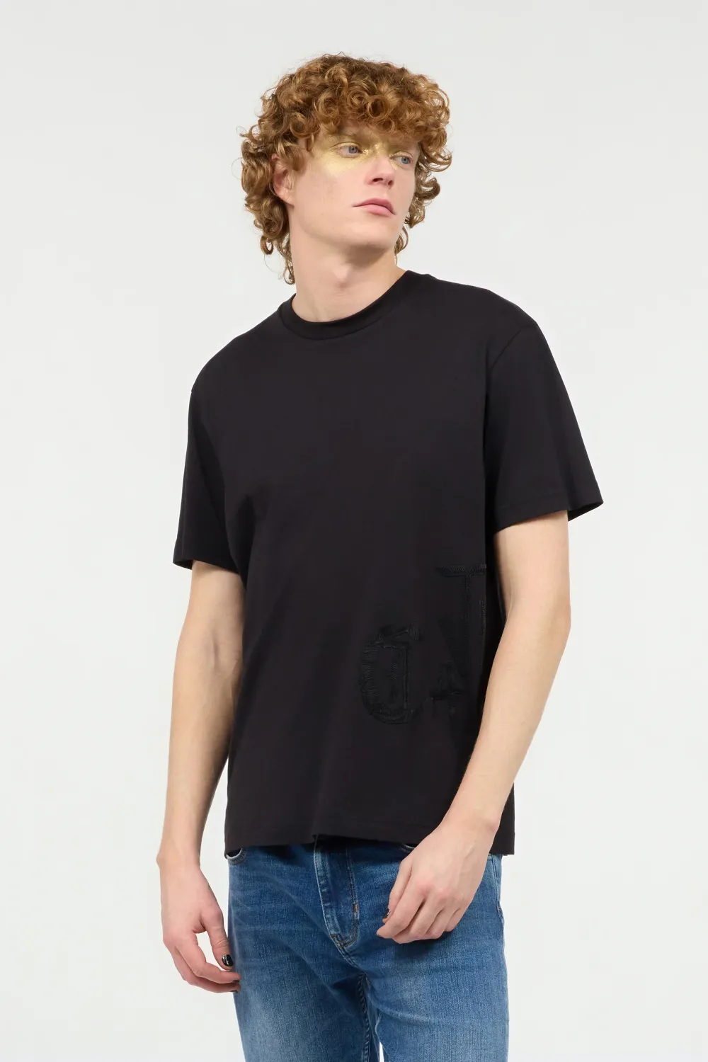 T-Shirt With Logo On The Side