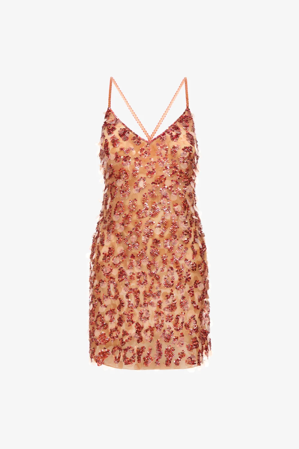 Short embroidered dress