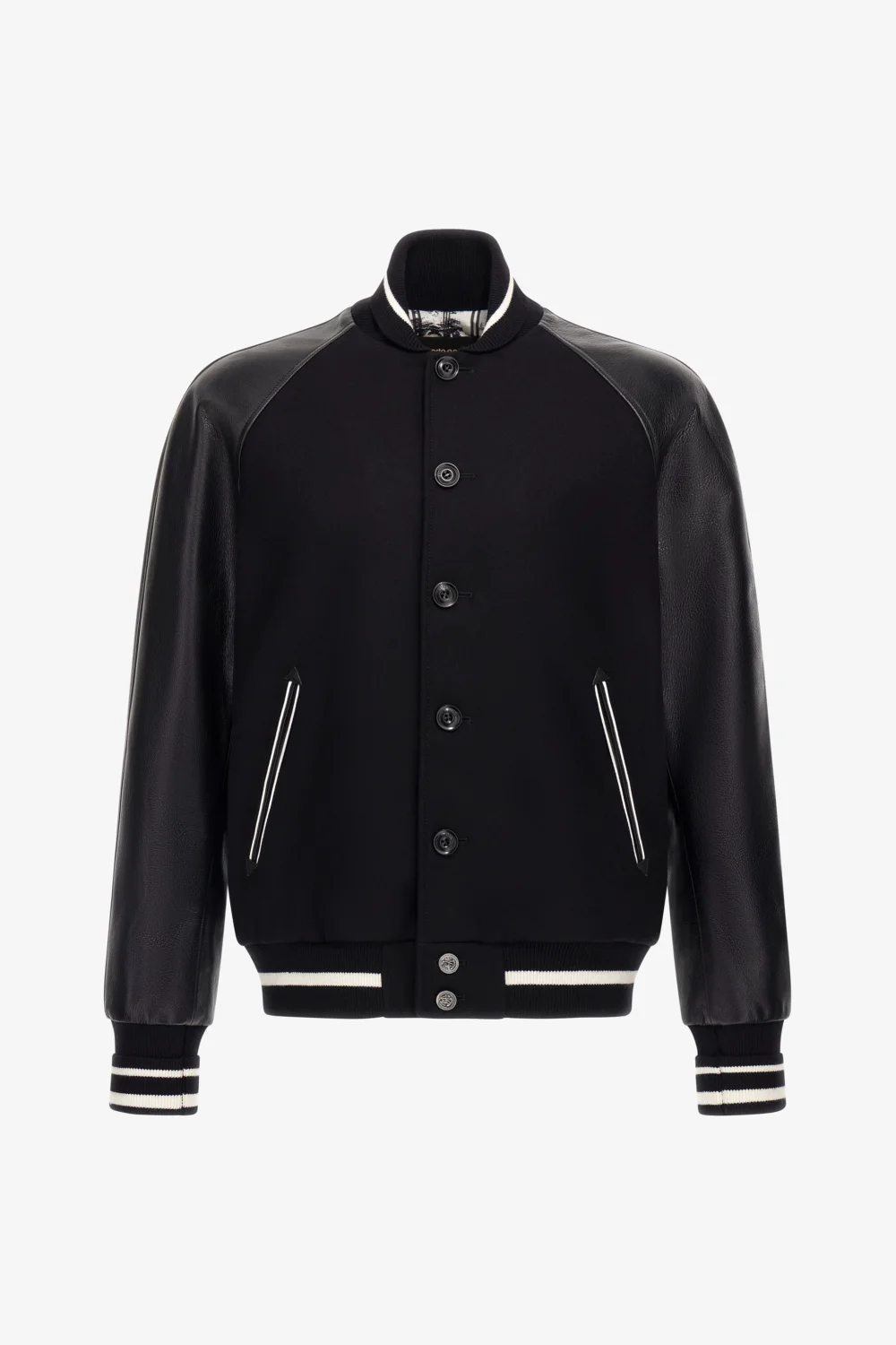 Contrast Bomber Jacket