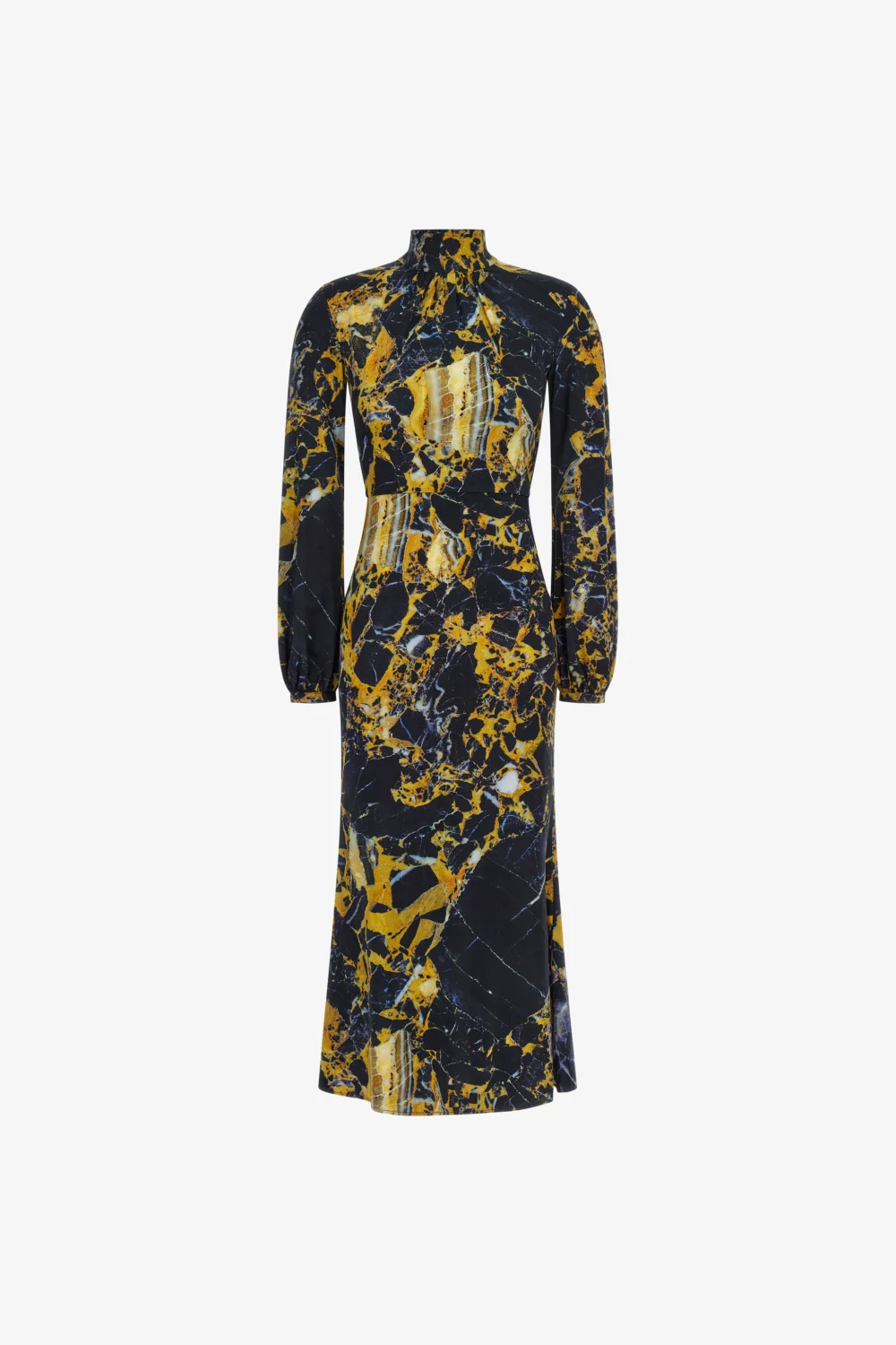 Marble Print Dress
