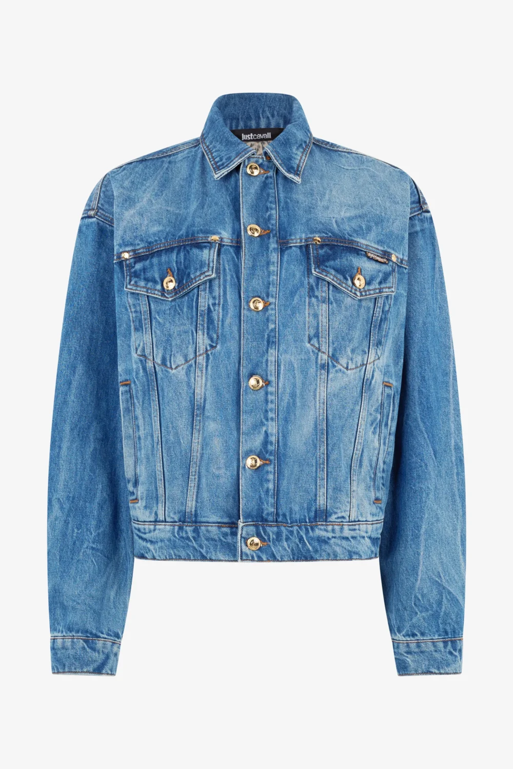 Denim Jacket With Logo