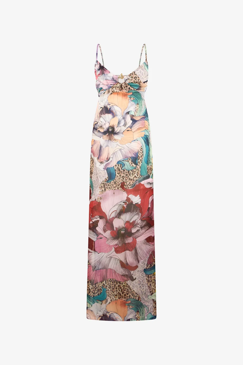 Flower Multicolor Print Dress