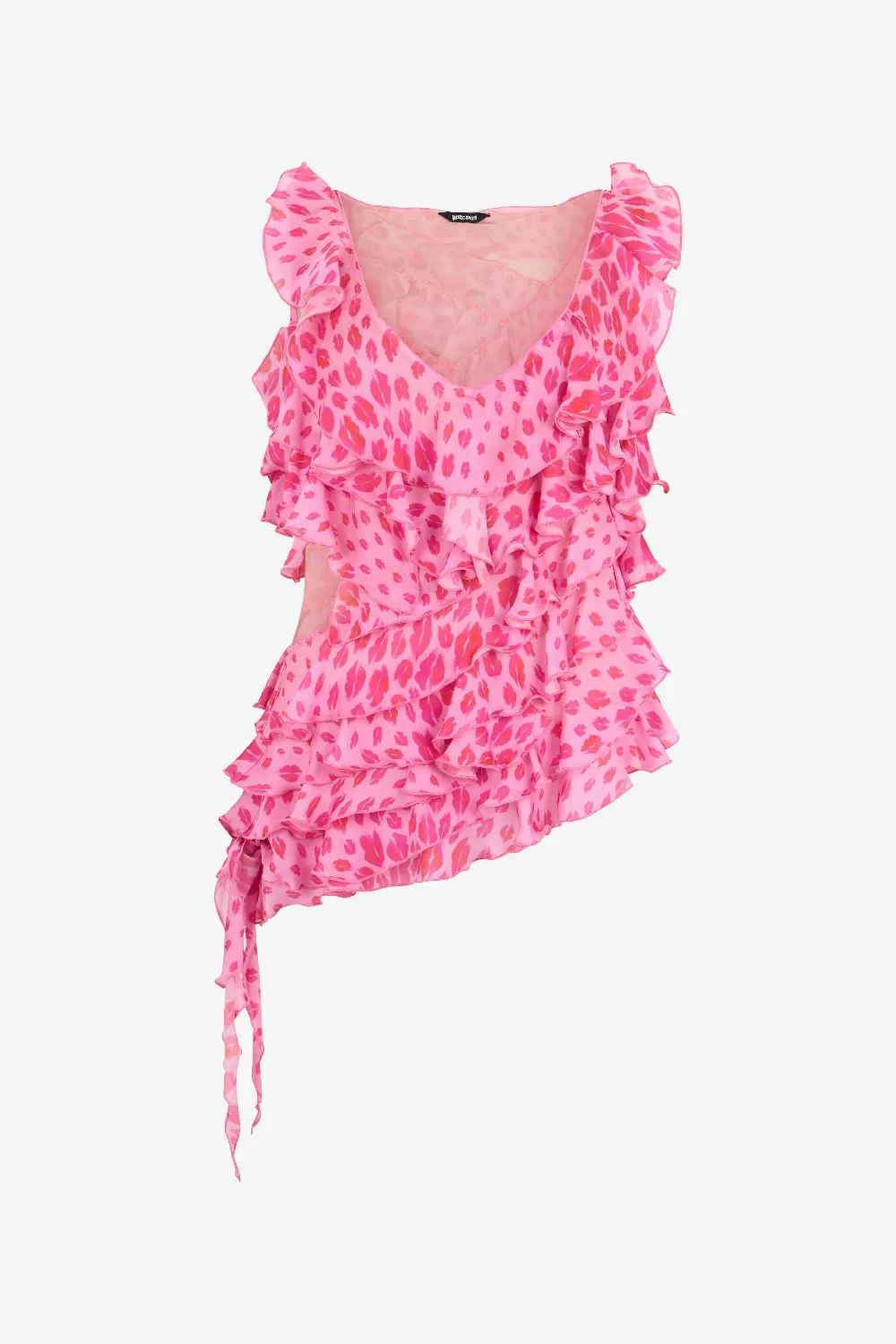 The Jaguar Kiss Print Top