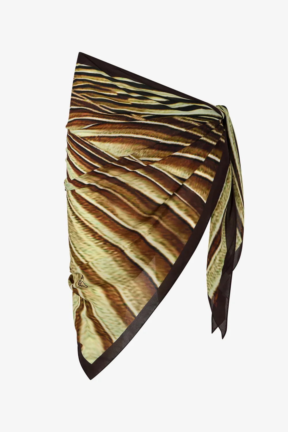 Silk Pareo with Iside print