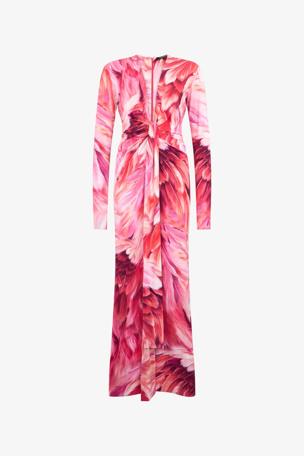 Plumange Print Maxi Dress