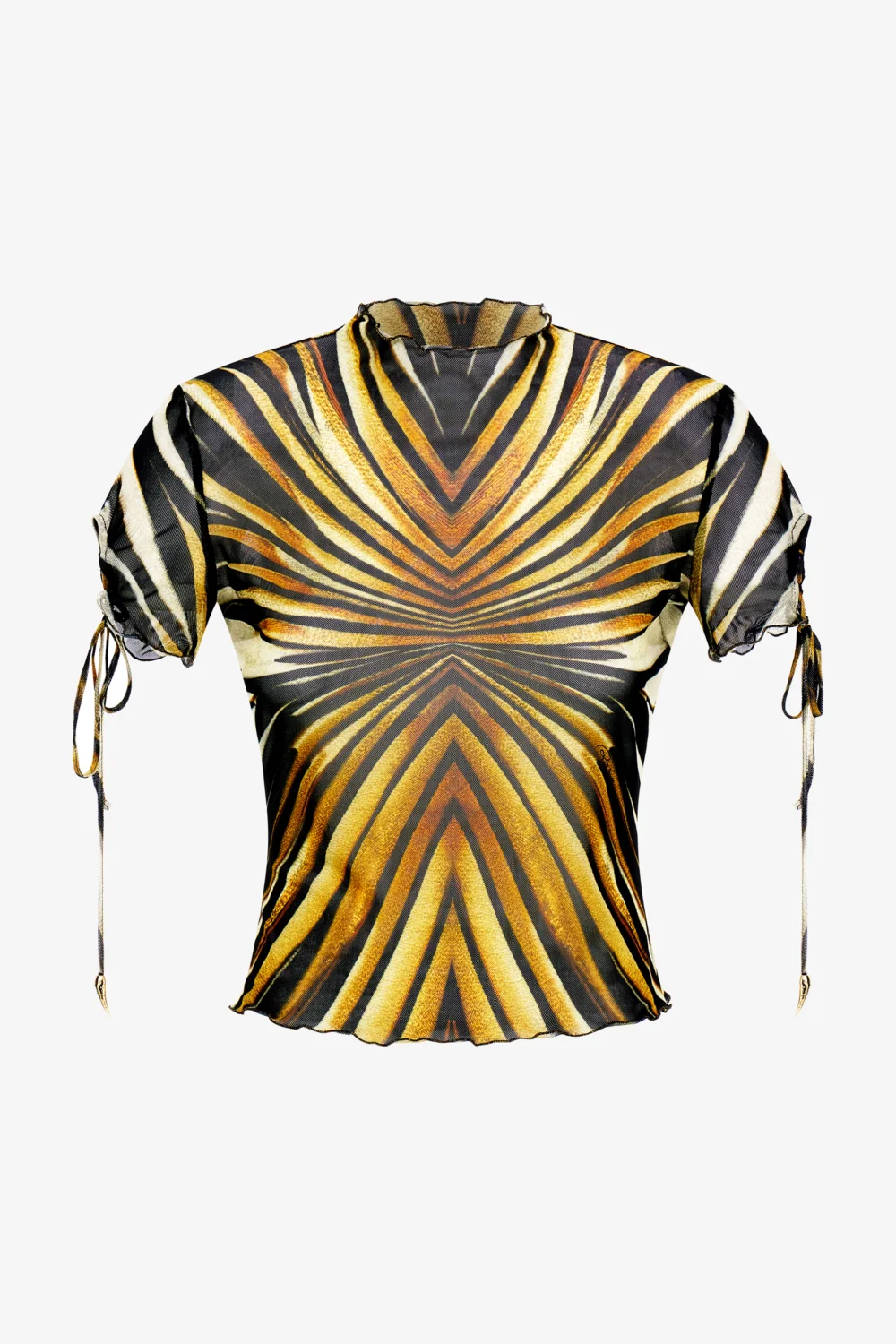 Ray Of Gold Print T-shirt