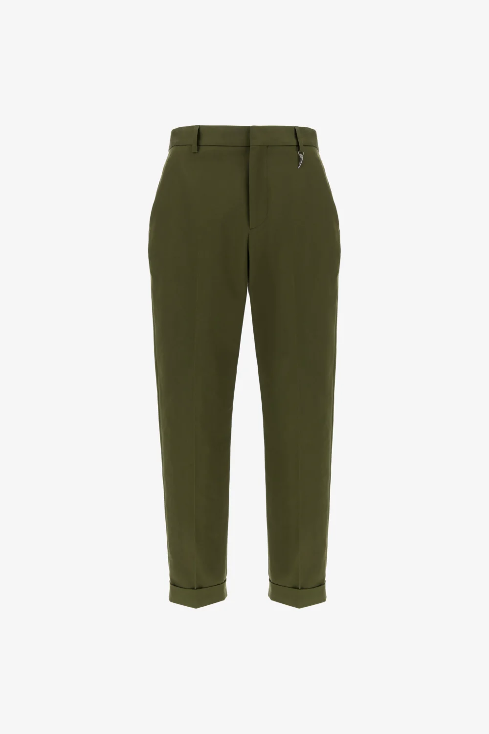 Tailored slim pants with fang