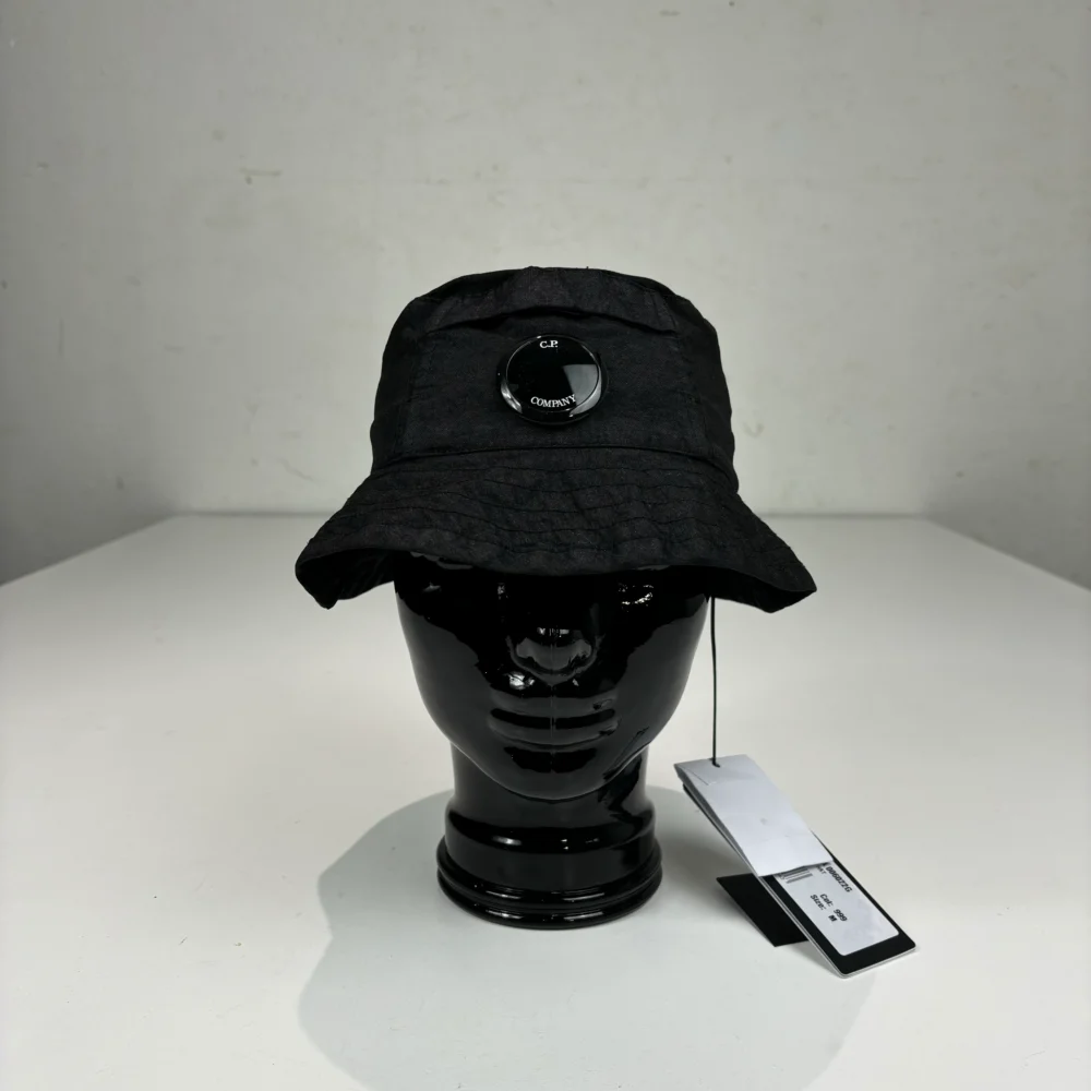 CP Company Black Single Goggle Bucket Hat
