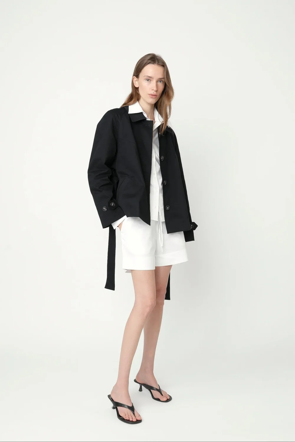 Cleo Trench Jacket Black - 3