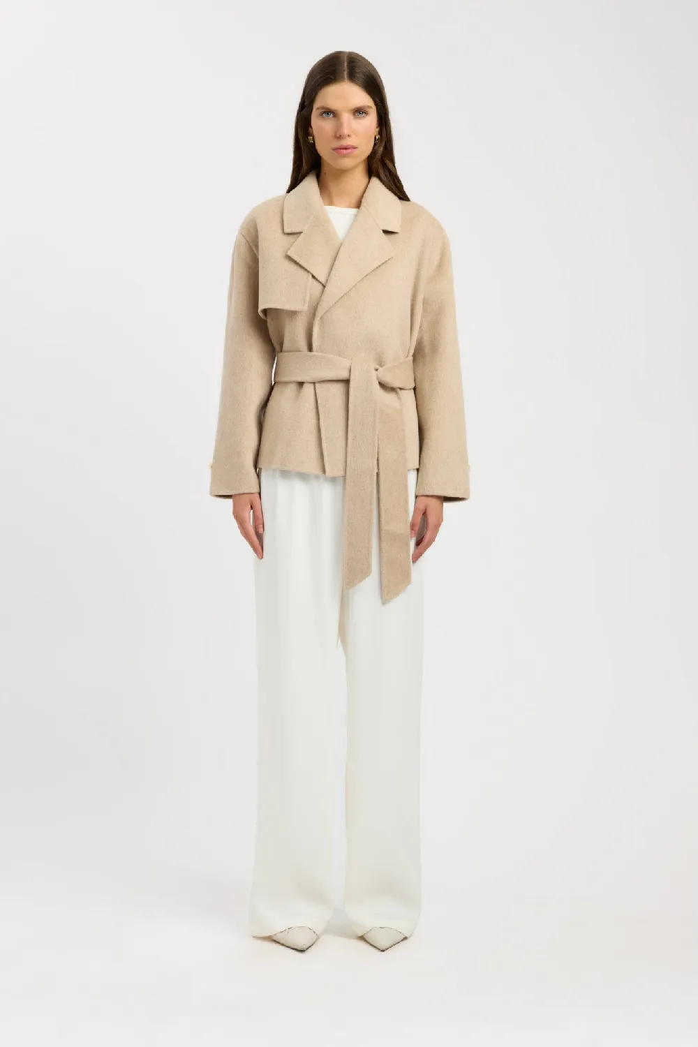 Rommie Cropped Wool Jacket