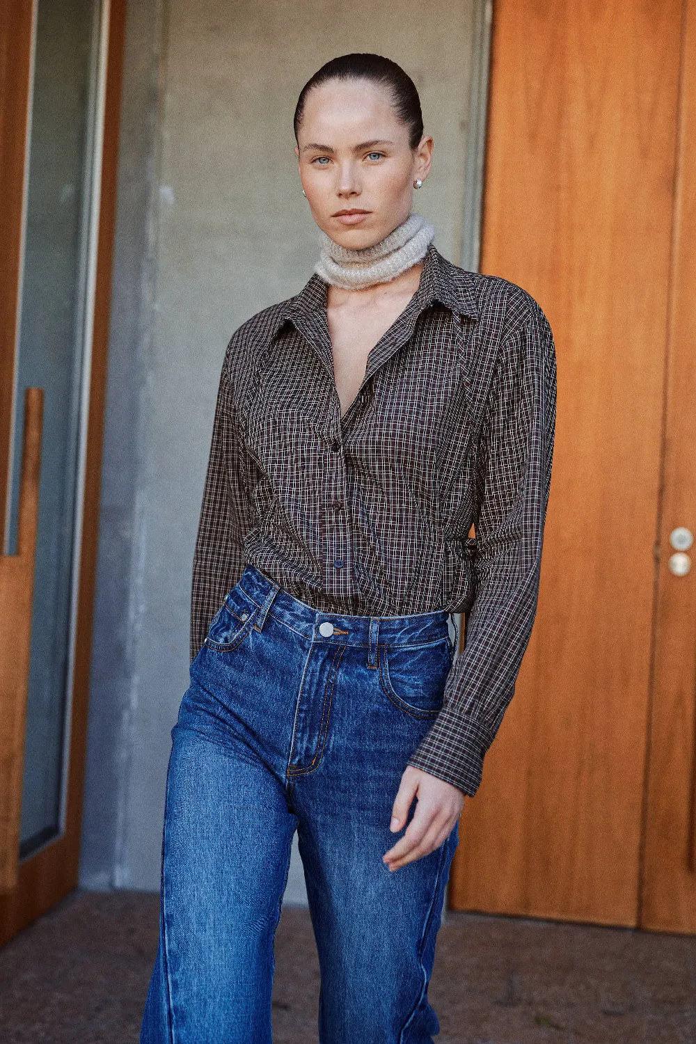 Frankie Tie Long Sleeve Shirt