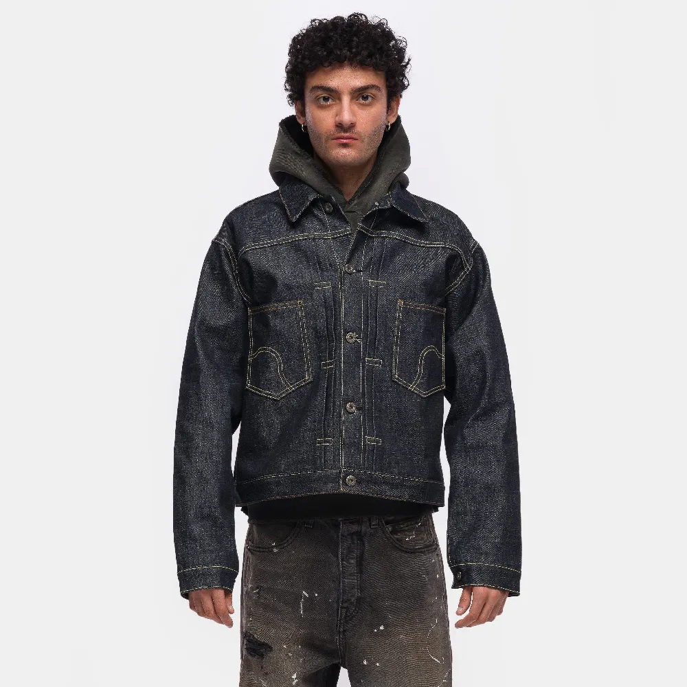 Livingston Denim Jacket in Indigo Selvedge