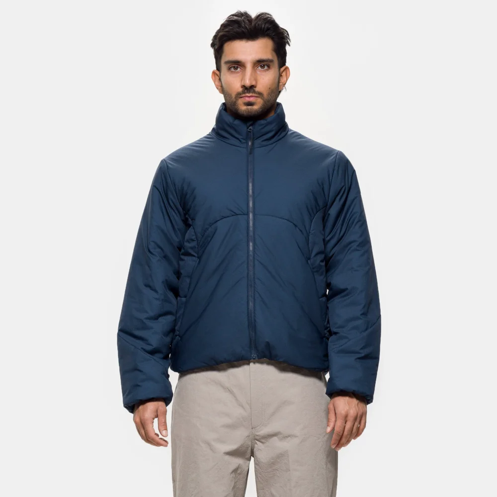 Stirrup Insulated Jacket in Slate Blue