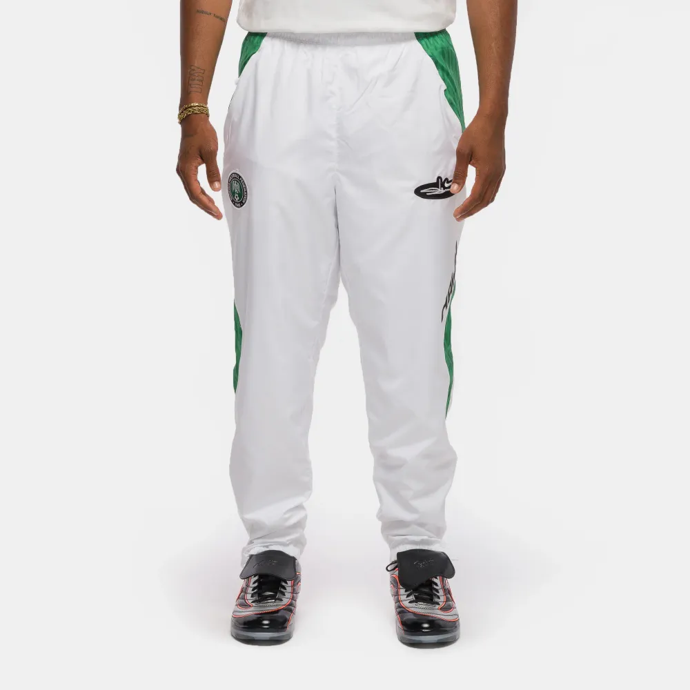 Slawn x Nigeria Lightweight Pant in White/Black