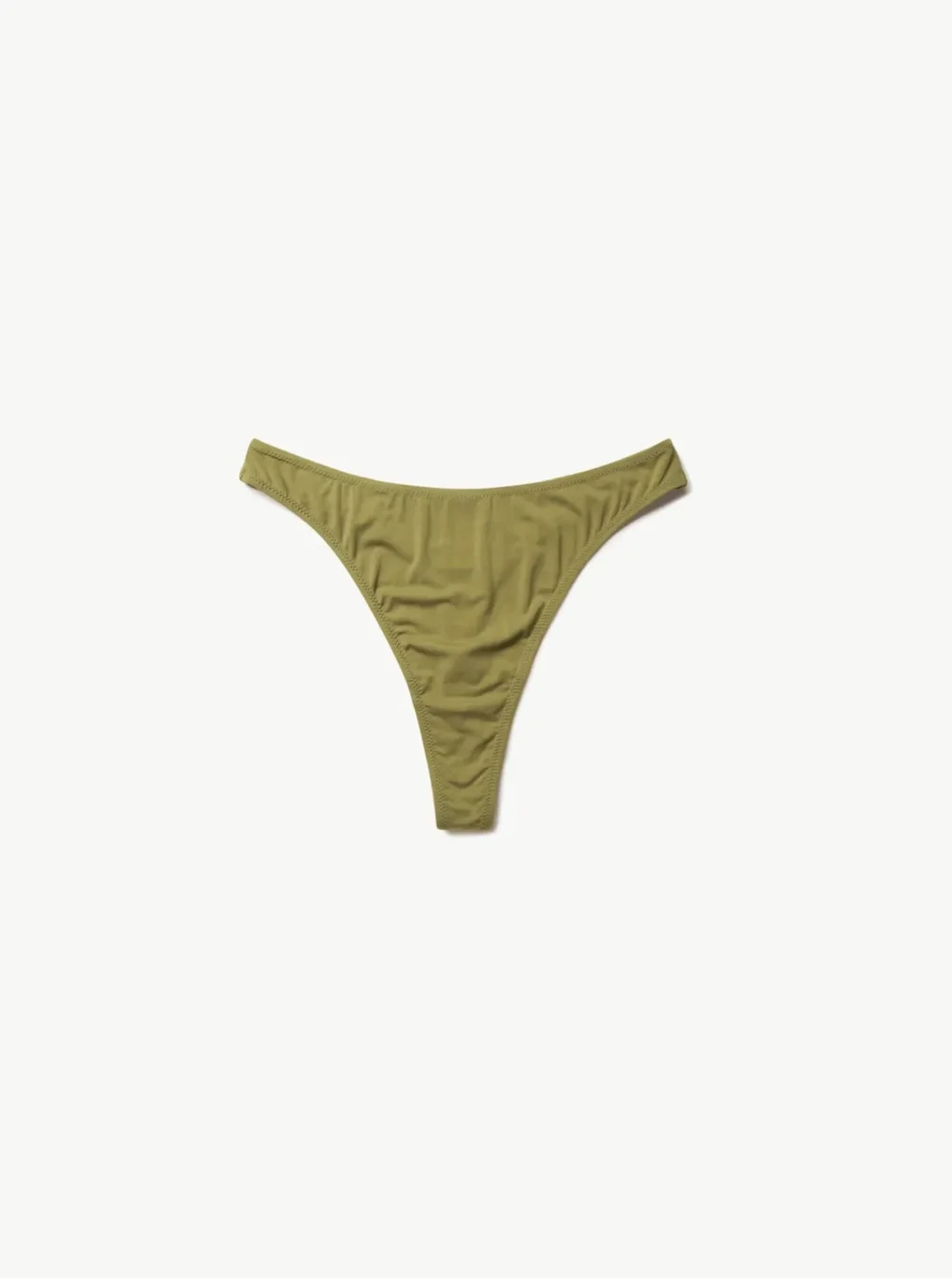 Moana High Waist Thong Olive