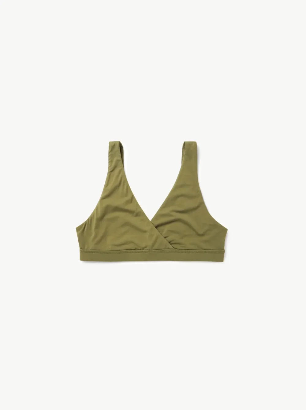 Cleo Crossover Bra Olive