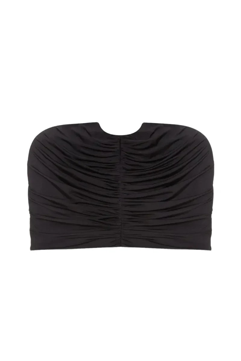 STRETCH CAPE IN BLACK