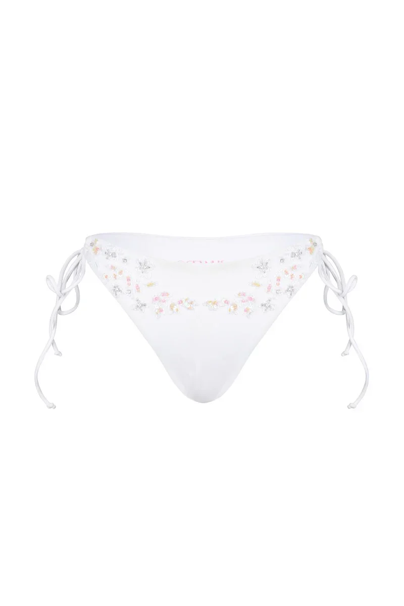 STELLA OCEAN BIKINI BOTTOM IN WHITE