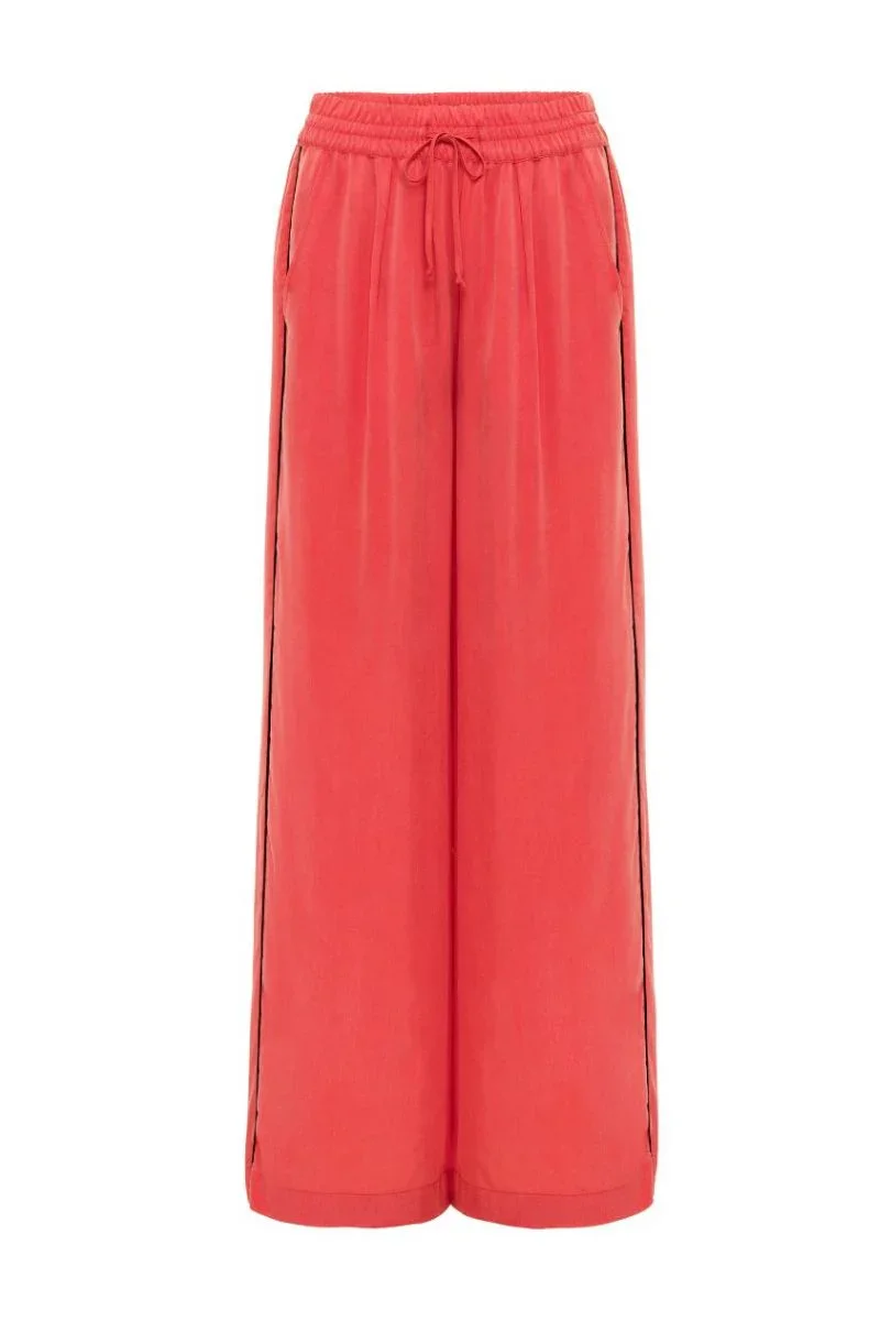 AQUAFLORA LOUNGE PANTS IN CORAL