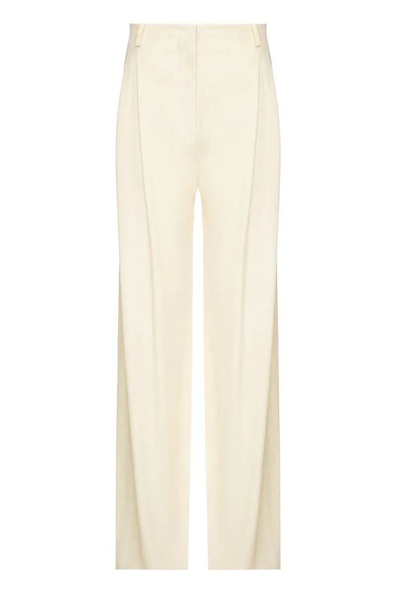 WOOL SUIT PANTS