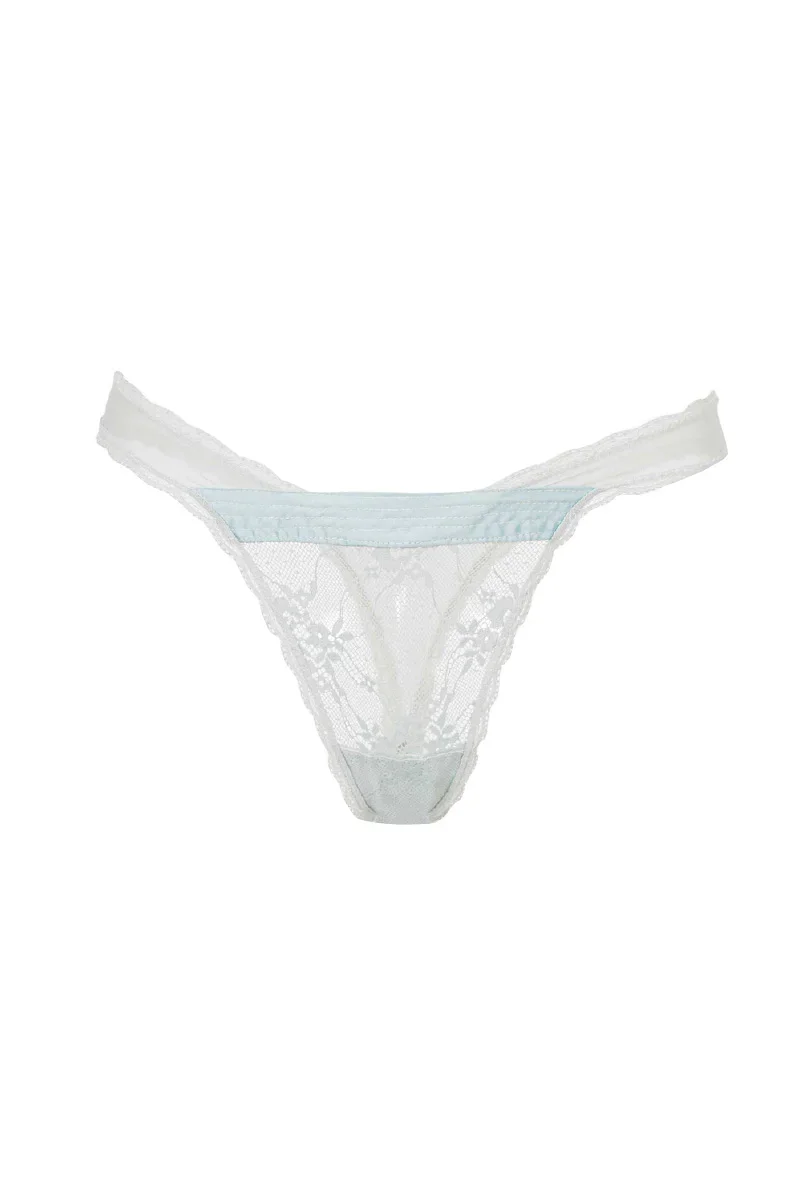 ELLIPSE ORIGIN THONG IN BLUE