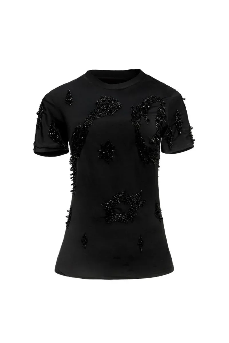 ZUSI T-SHIRT IN BLACK