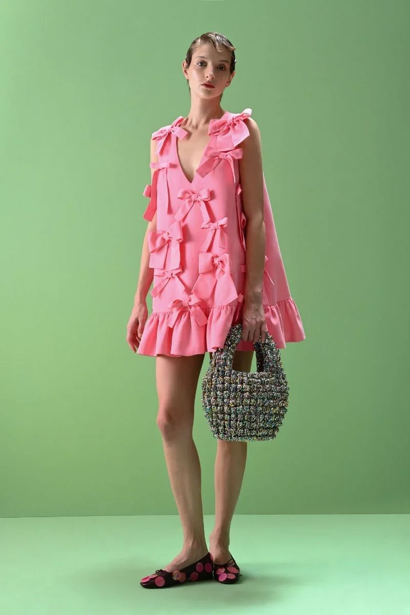JOLLY MINI DRESS IN PINK - 2