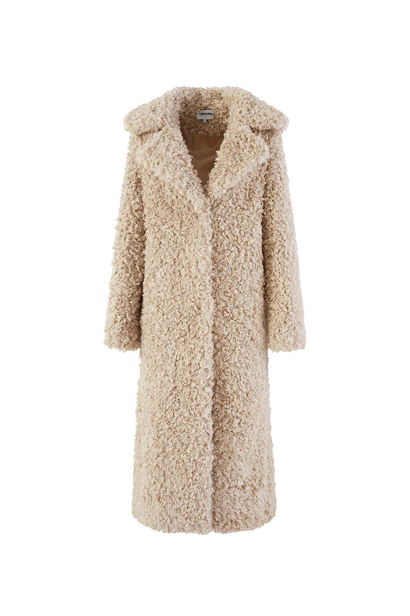LEONA FAUX FUR COAT