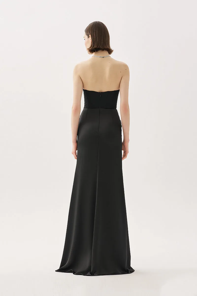GLADYS DRESS IN BLACK - 3