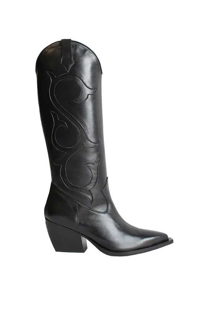 ANNIE BOOTS IN BLACK