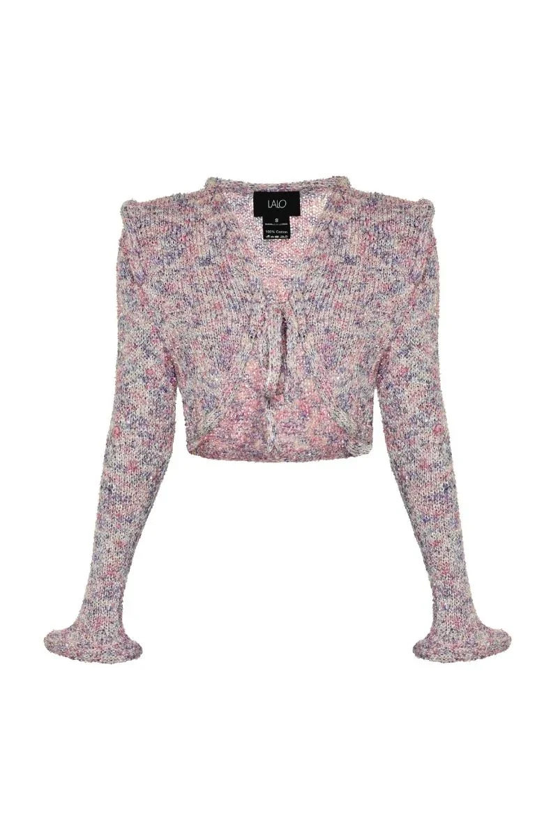 SIRENA CARDIGAN IN PINK