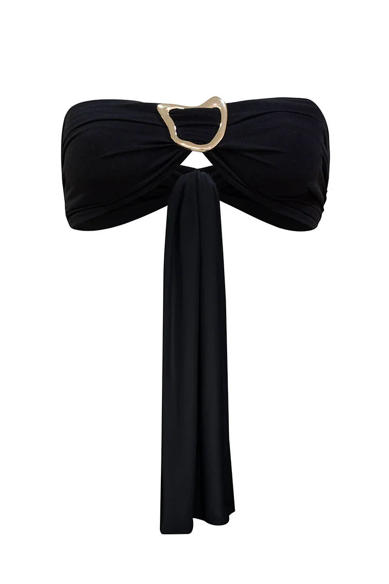 KIOTO TOP IN BLACK