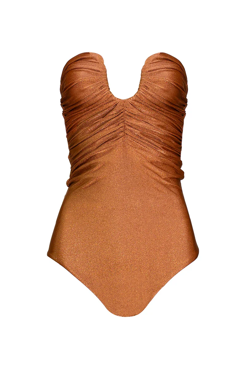 SERRANIA ONE PIECE IN TERRACOTA