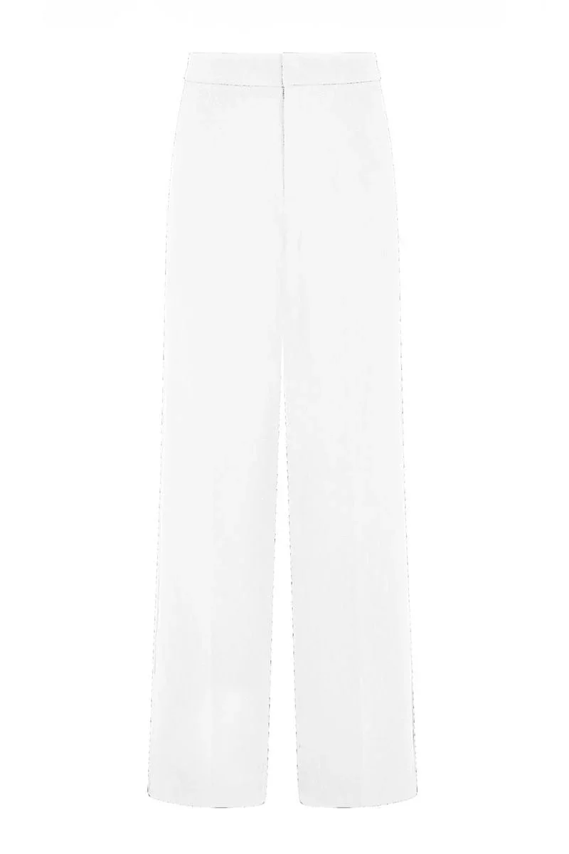 KEEP PANTS IN WHITE