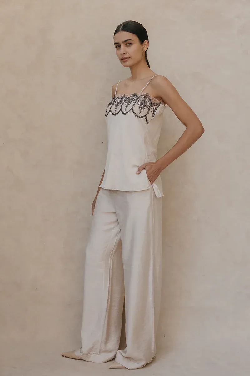 LEILA TOP IN IVORY - 5