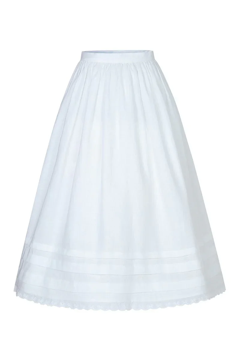 SKIRT IN IVORY