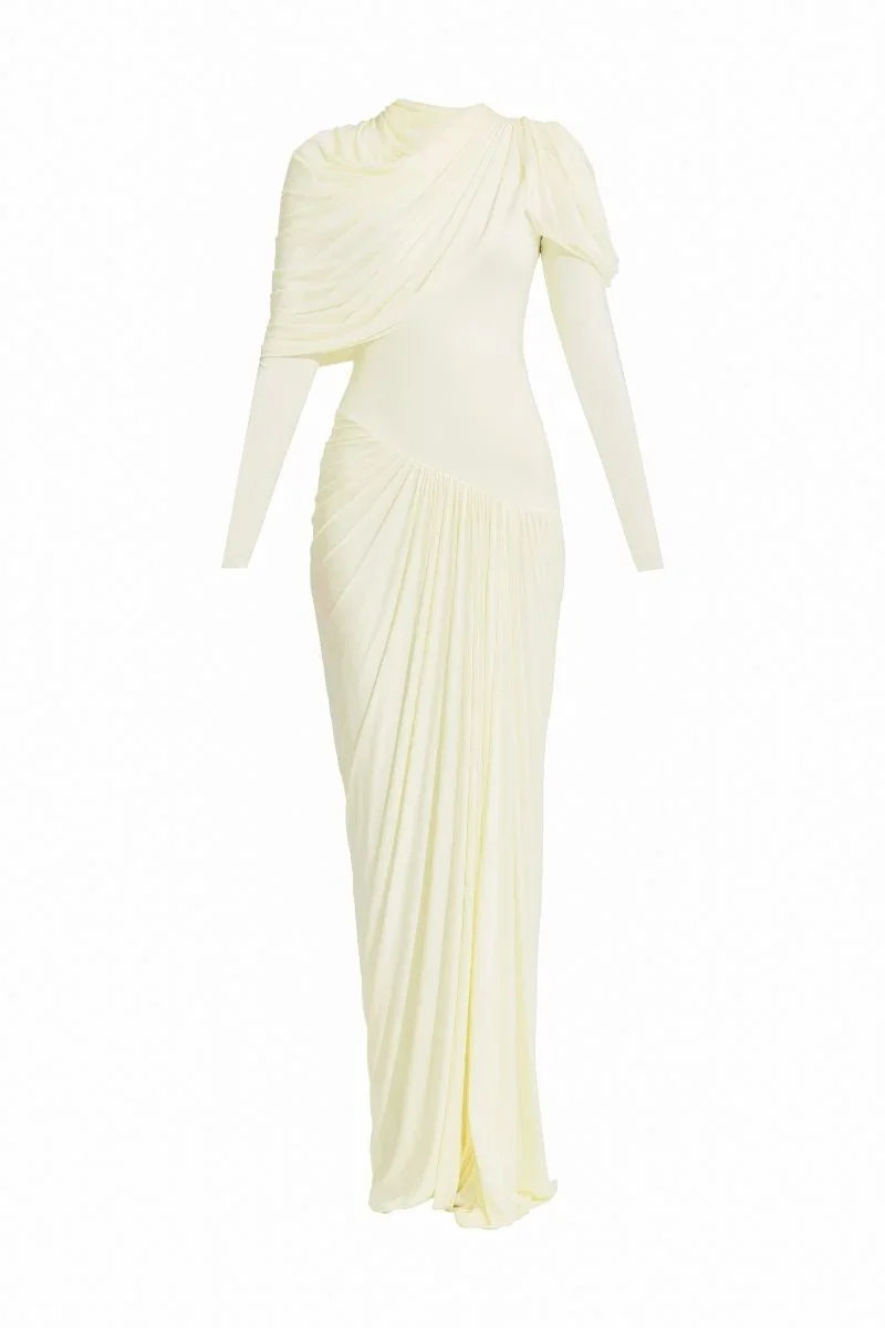 PAULINA OFF WHITE GOWN