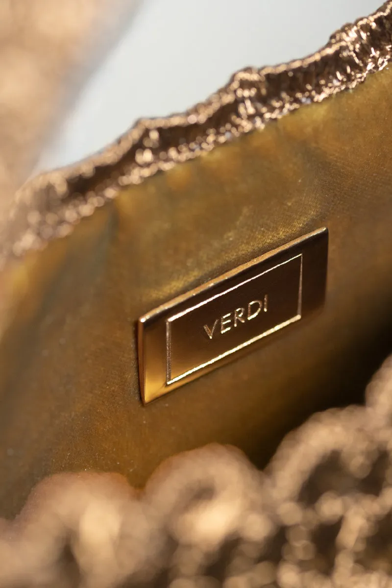 ARISTA SEASHELL IN ANTIQUE BRASS - 5